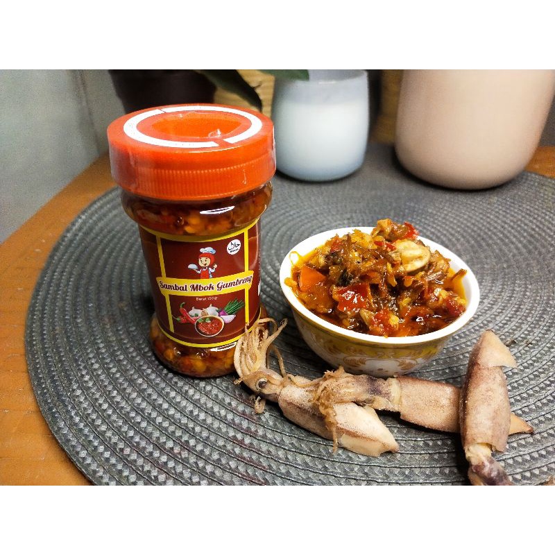 

Sambal Mbok Gambreng varian cumi