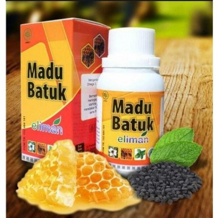 Madu Batuk EL IMAN BPOM 175gr - Madu ELIMAN Obat Batuk Flu Radang