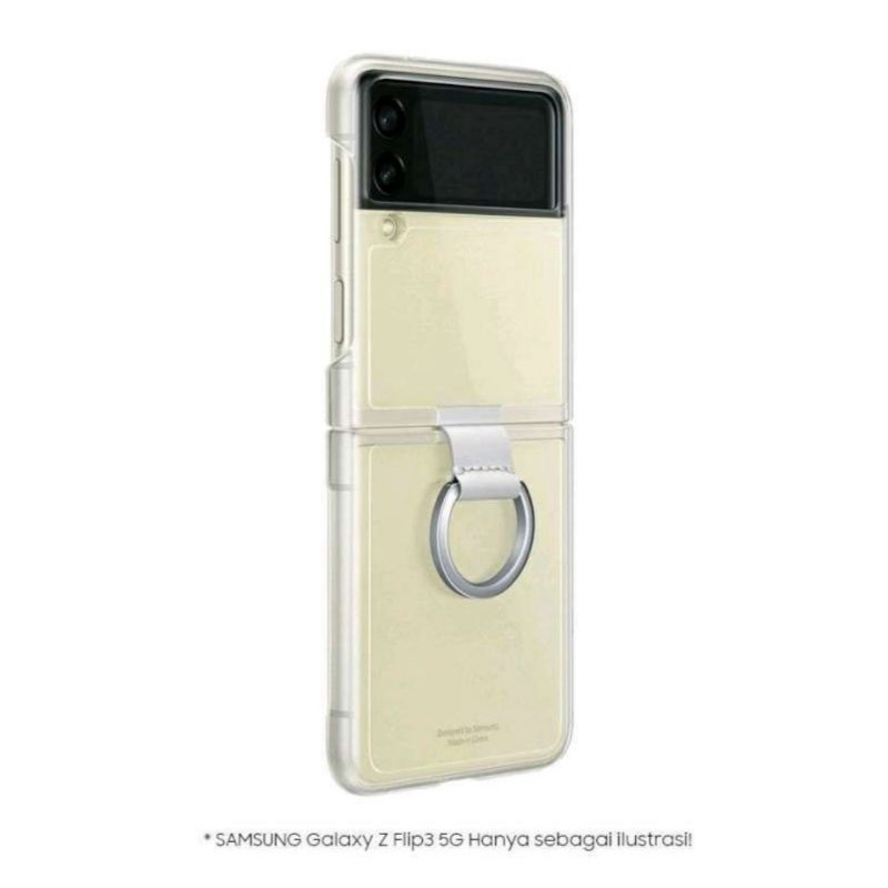 Samsung Clear Cover With Ring Original for Z Flip3 5G