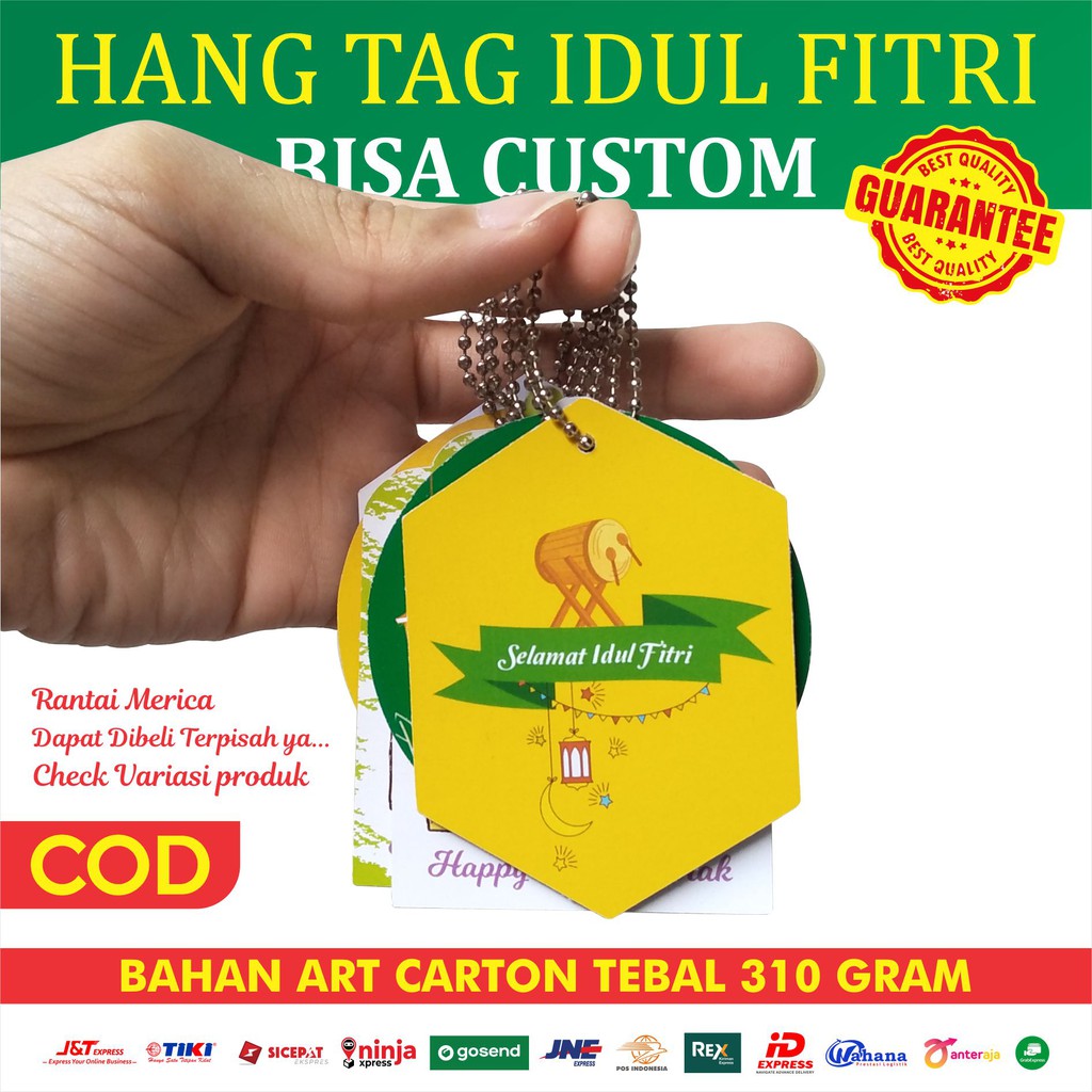 

CETAK HANG TAG LEBARAN IDUL FITRI LABEL TAG KADO HANGTAG HAMPERS PARCEL GIFT KARTU UCAPAN LEBARAN