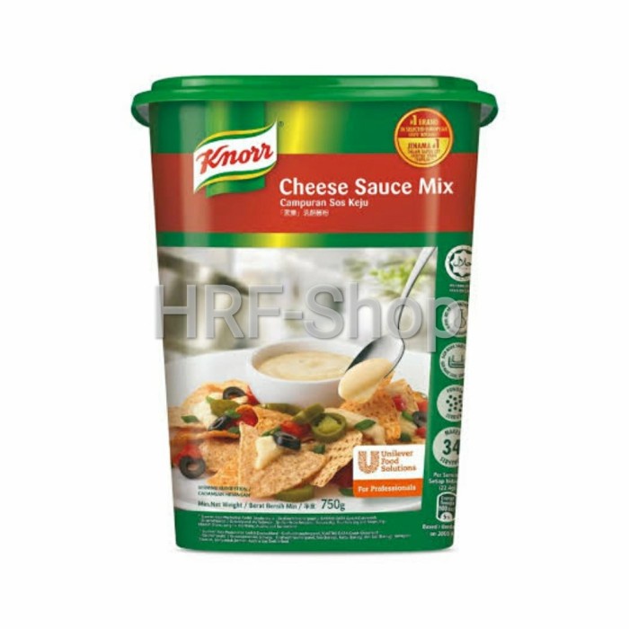 

Knorr cheese sauce mix 750 gr - saus keju