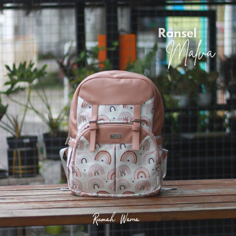 Tas Ransel Malva Pelangi Rumah Warna