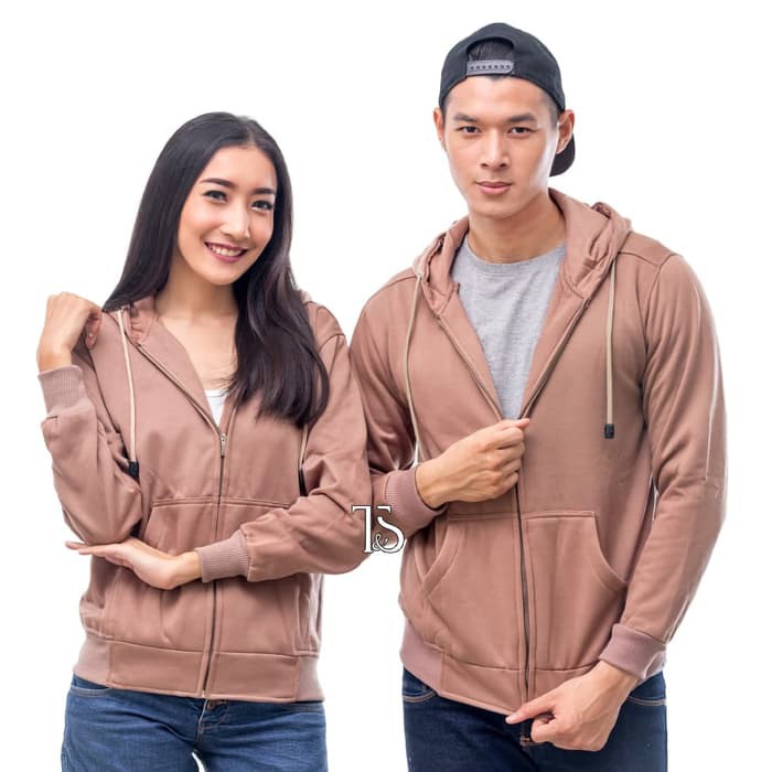 JAKET HOODIE POLOS COUPLE