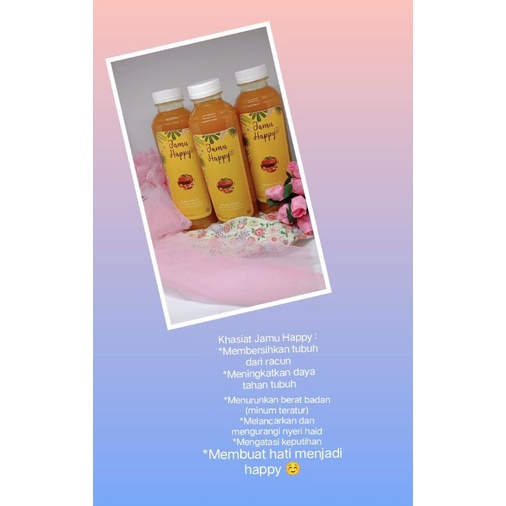 

Jamu Happy :)
