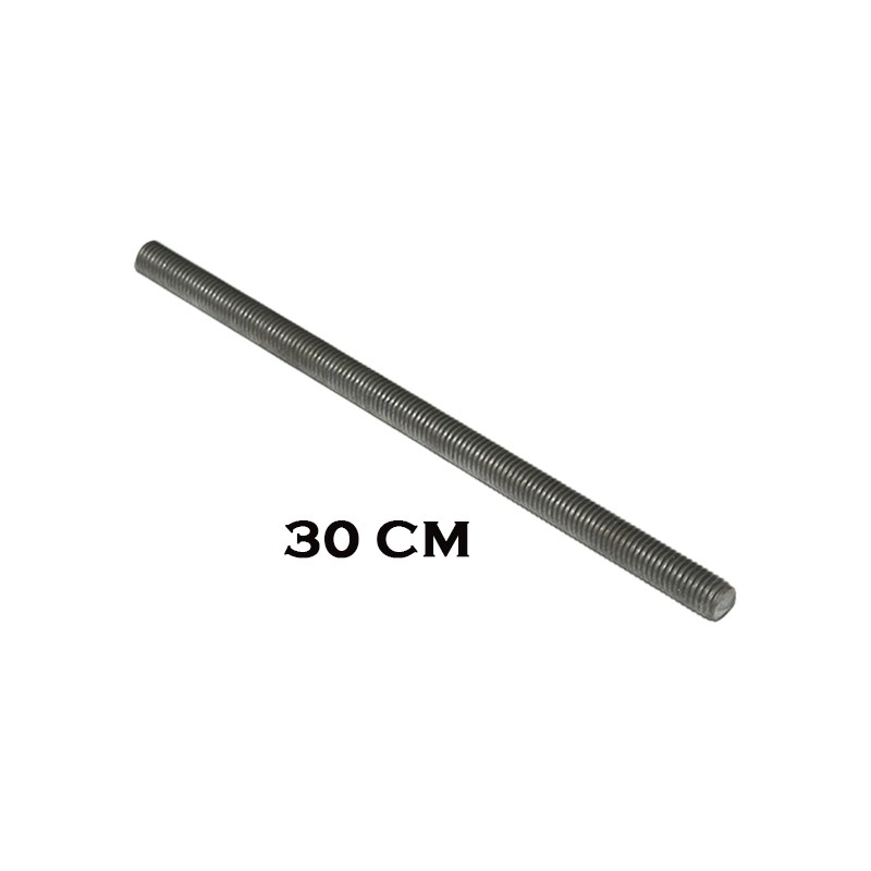 EELIC BED-M10X30 BESI DRAT BAUT ULIR DENGAN DIAMETER 10 MM X PANJANG 30 CM COCOK PERAKITAN MESIN DIY