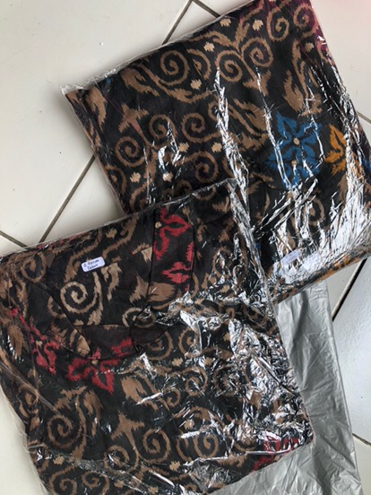 Gamis Batik Susun Jumbo Ld 120 Standar Ld 106 Bunga Lawasan