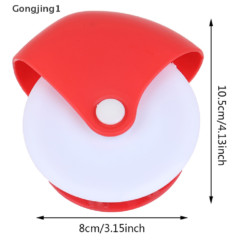 Gongjing1 Roller Pemotong Pizzapastrypie Bahan Plastik Untuk Dekorasi