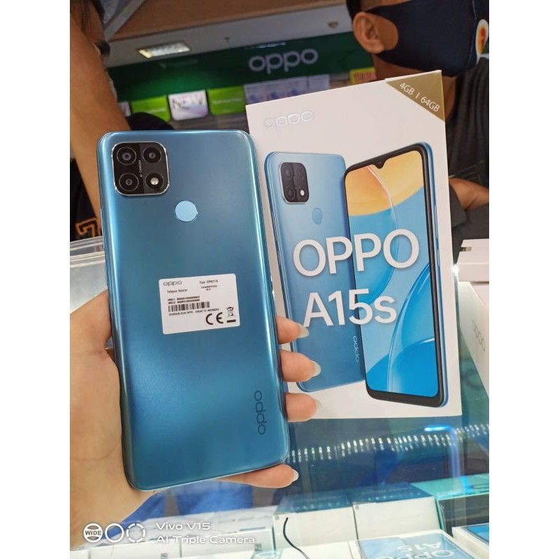 Oppo A15s Ram 4/64gb