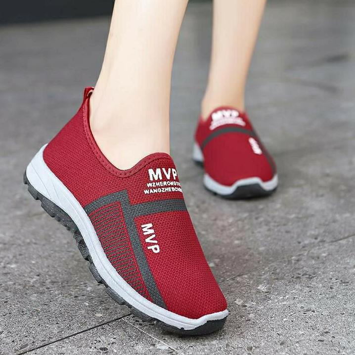 Hot Sell.. Sepatu IMPORT slip on casual pria dan wanita MVP slop Shoes murah dan berkualitas–Best Se