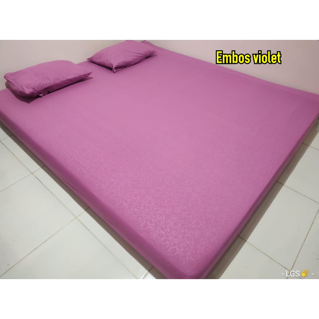 SPREI EMBOS PINK GROSIR HOMEMADE UKURAN 180X200 / GROSIR SPREI / SPREI MURAH