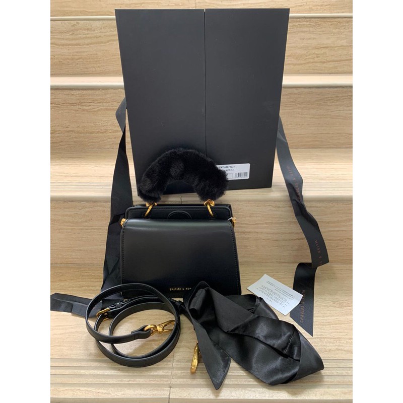 TAS CHARLES AND KEITH BOX BLACK