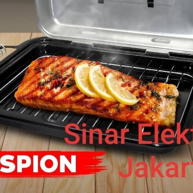 Maspion Crystal Oven. Panggangan Sosis, Sate, Daging dll