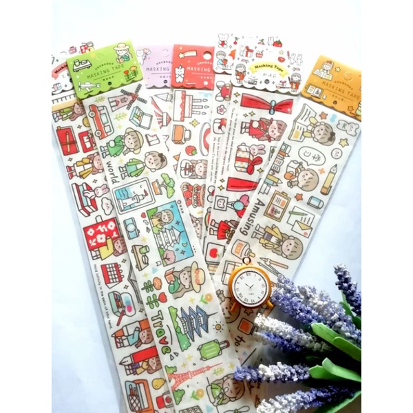 

sticker panjang daily ala korea