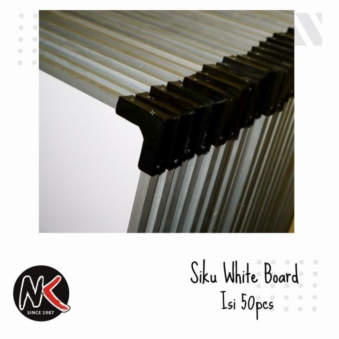 

Nov | Siku Papan Tulis Pelindung Ujung Whiteboard Isi 50 Pcs