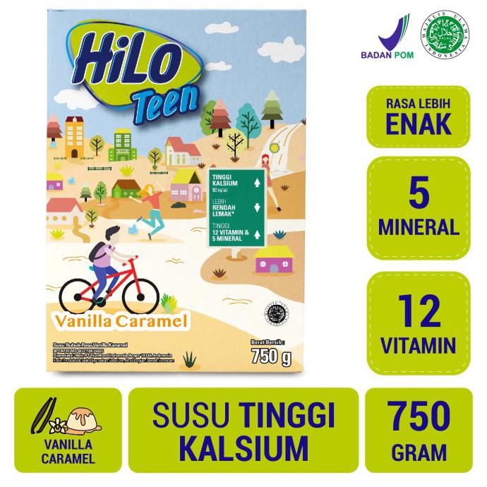 

Promo Awal tahun HiLo Teen Vanilla Caramel 750gr - Susu Tinggi Kalsium Promo Awal tahun