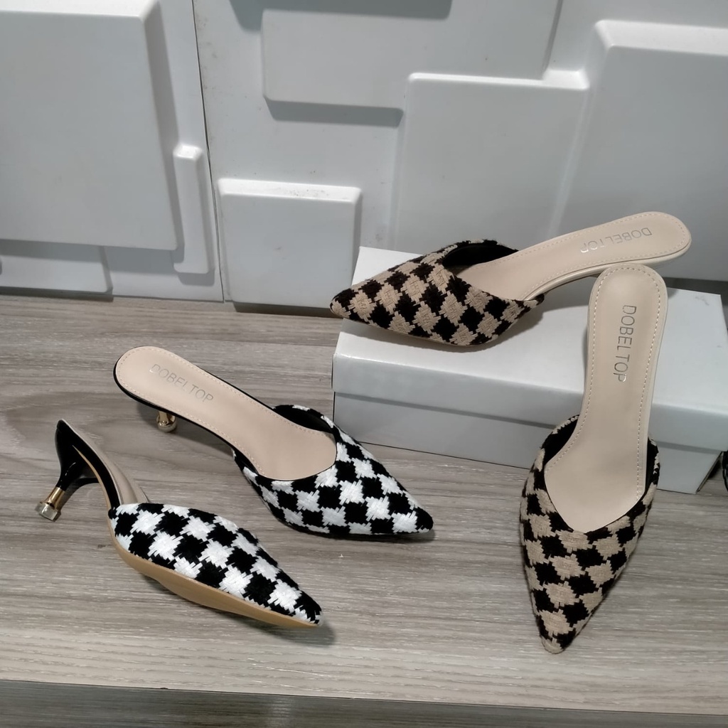 Heels wanita DBLTOP 0582