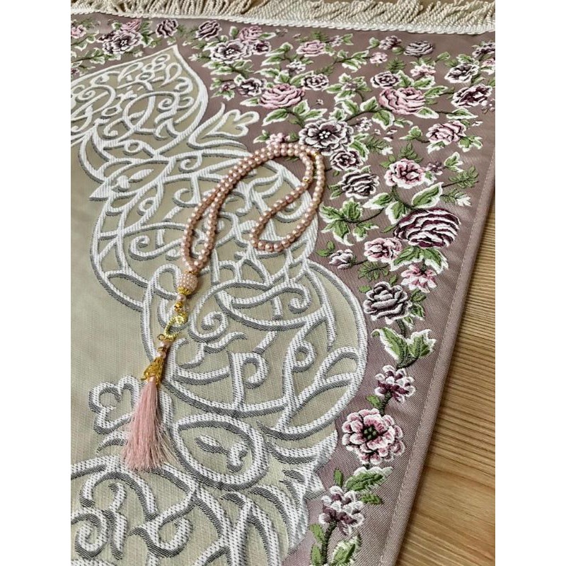 SAJADAH TURKI - LUXURY OTTOMAN IPEK (PURPLE HEAVEN)