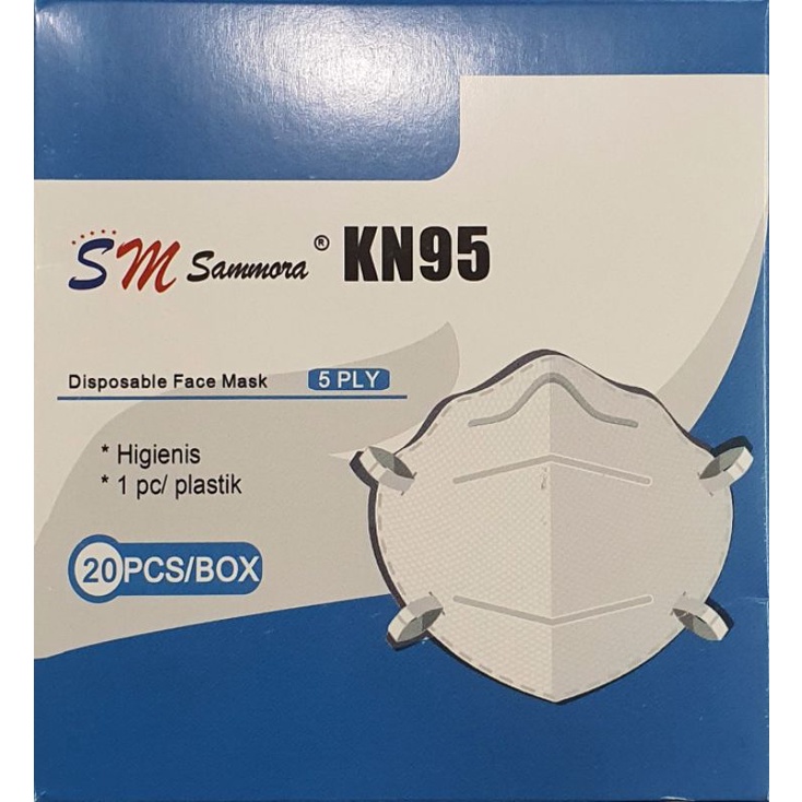 Masker KN95/Masker Wajah/Anti Dropet /KN95 Respirator/Sammora