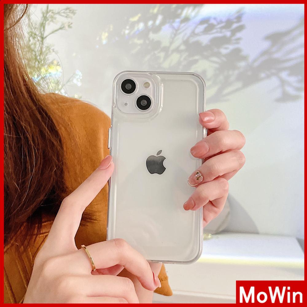 iPhone Case Silicone Soft Case Space Clear Case HD Thicken Plating Button Shockproof Camera Full Coverage Protection For iPhone 13 Pro Max iPhone 12 Pro Max iPhone 11 iPhone7 Plus