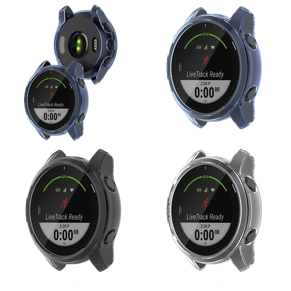 Casing Pelindung Layar Smartwatch Garmin Forerunner 945 Lte Bahan Tpu Bumper