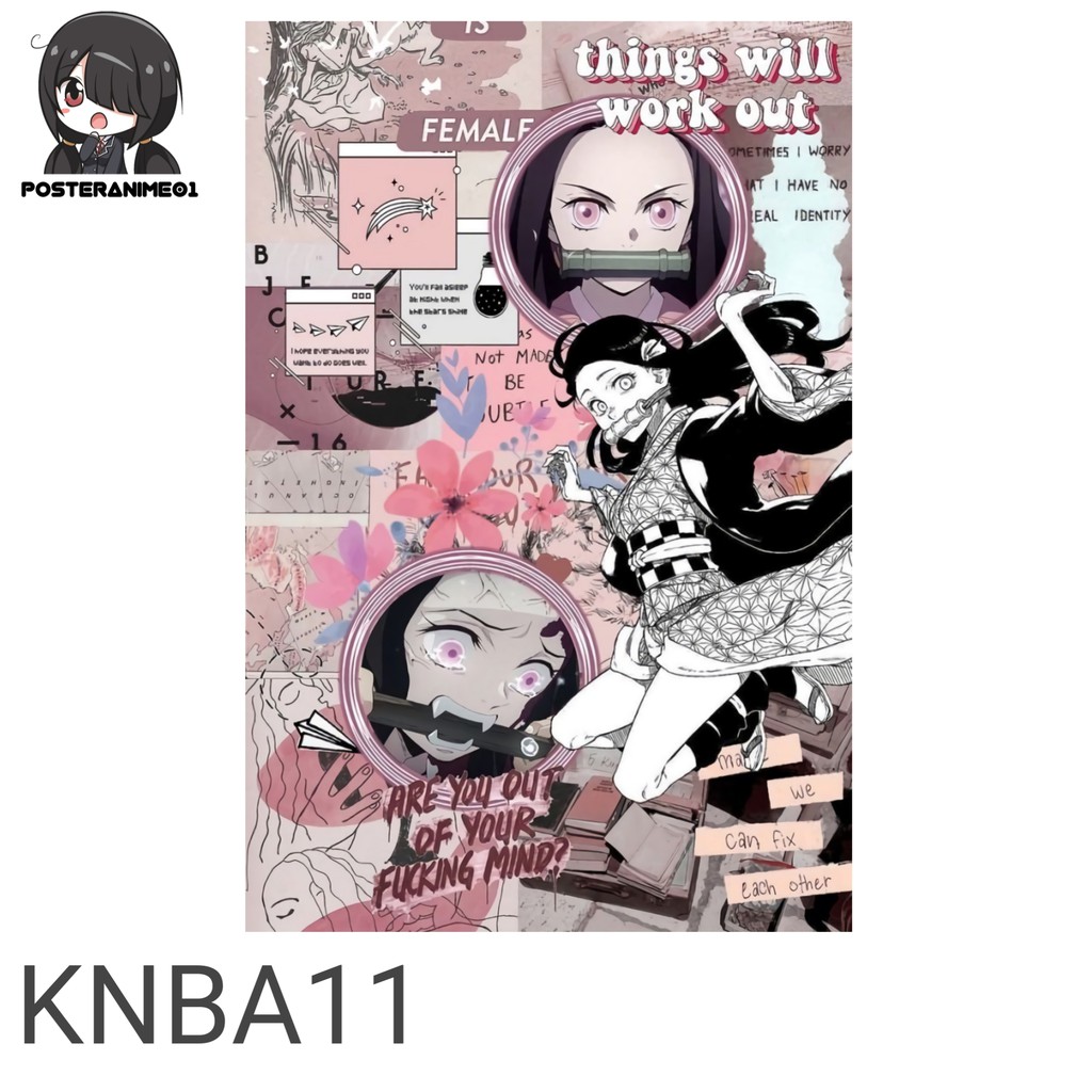 Poster Anime Aesthetic Kimetsu No Yaiba #2 | Poster Aesthetic Anime Kimetsu No Yaiba-KNBA11