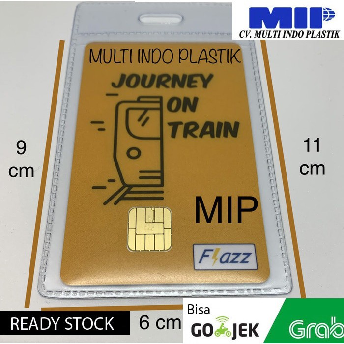 

Plastik ID Card plastik nametag kantong cover kartu murah