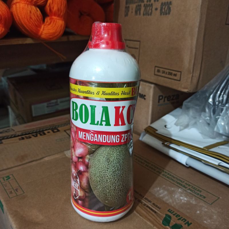 BOLA KCL 1 LITER BOSTER KUANTITAS DAN KUALITAS HASIL BCL