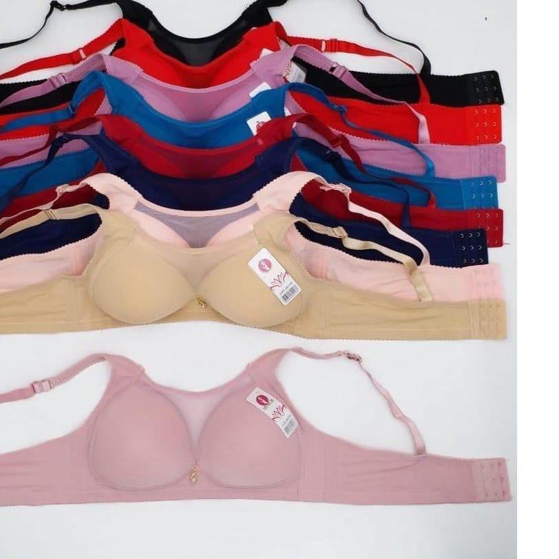 ☏ TOYAZI | Bra BH Kemben Bh busa SUPER JUMBO TANPA KAWAT kait 4 / Bh super JUMBO KAIT 4 Toyazi C988