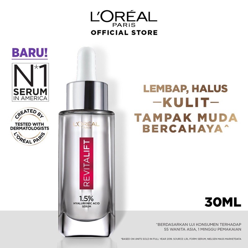 L'OREAL REVITALIFT HYALURONIC ACID 1.5 % Serum 30 ML