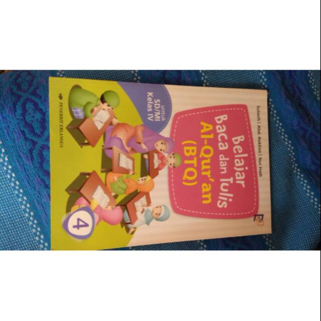Buku BTQ kelas 4