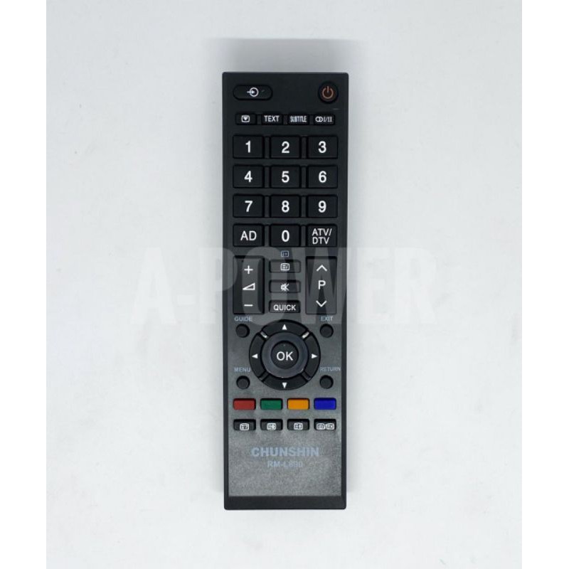 Chunshin - Remote TV Toshiba (langsung pakai)