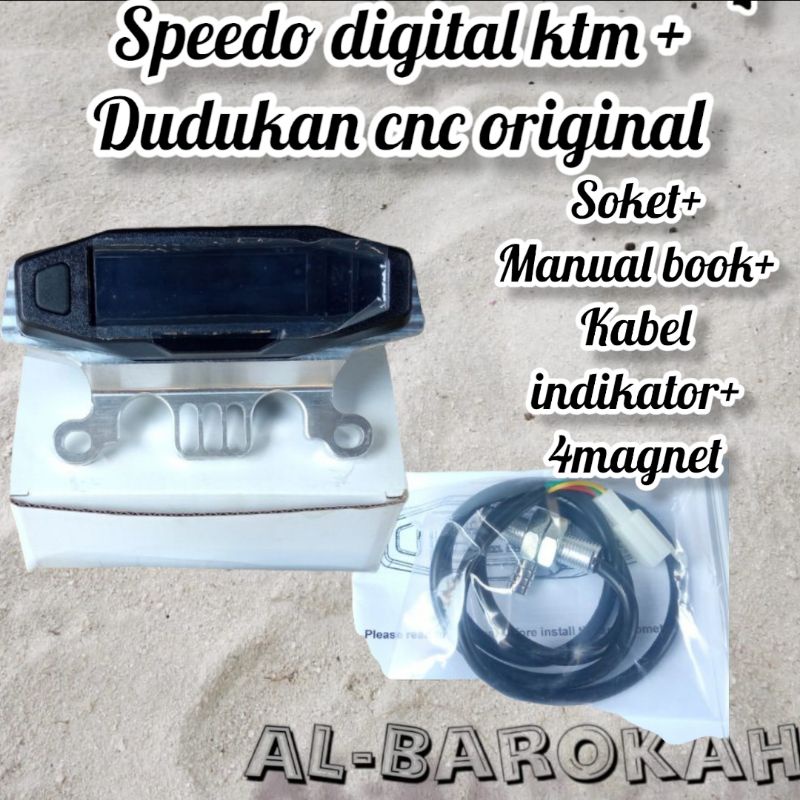 speedometer digital RPM bensin speedo bulat CB 100 RX King Japstyle Cafe Racer