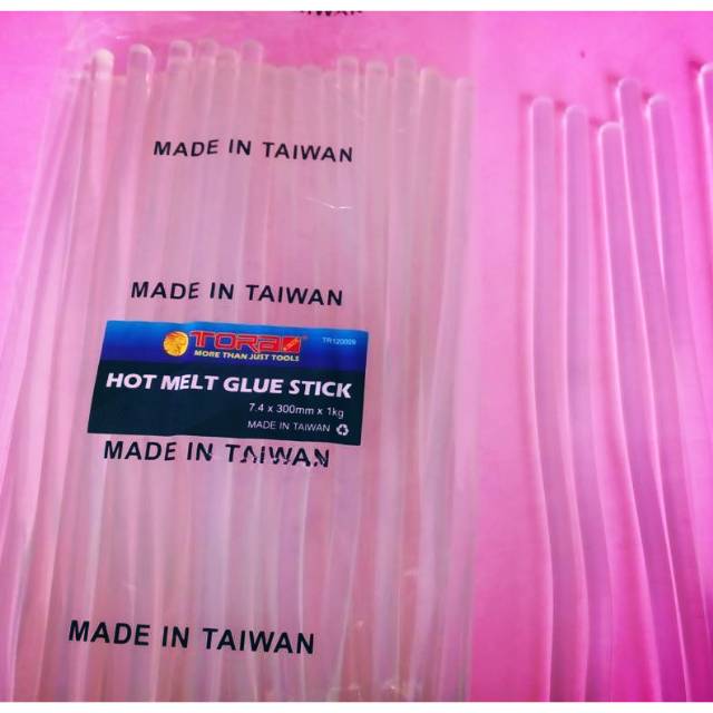 

Isi lem lilin 1kg / Isi lem tembak kecil / Hot Melt Glue stick