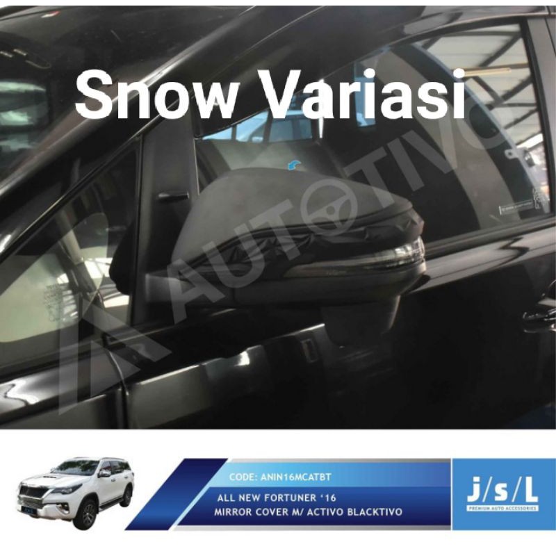 All New Fortuner cover spion mirror cover Activo blacktivo JSL