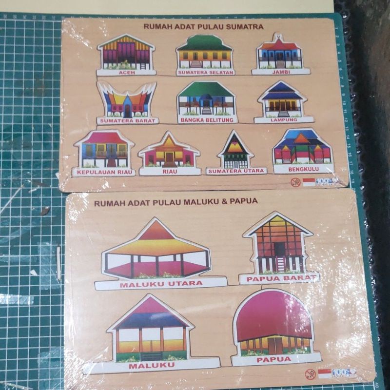 Puzzle Rumah Adat