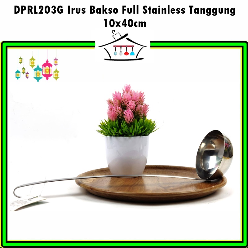 Irus/Sendok Kuah/Sendok Sayur Bakso Full Stainless