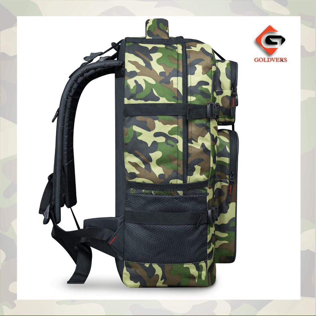 Tas Ransel Jumbo Army Tas Punggung Ransel Pakaian Mudik Pria Wanita - Goldiesbags