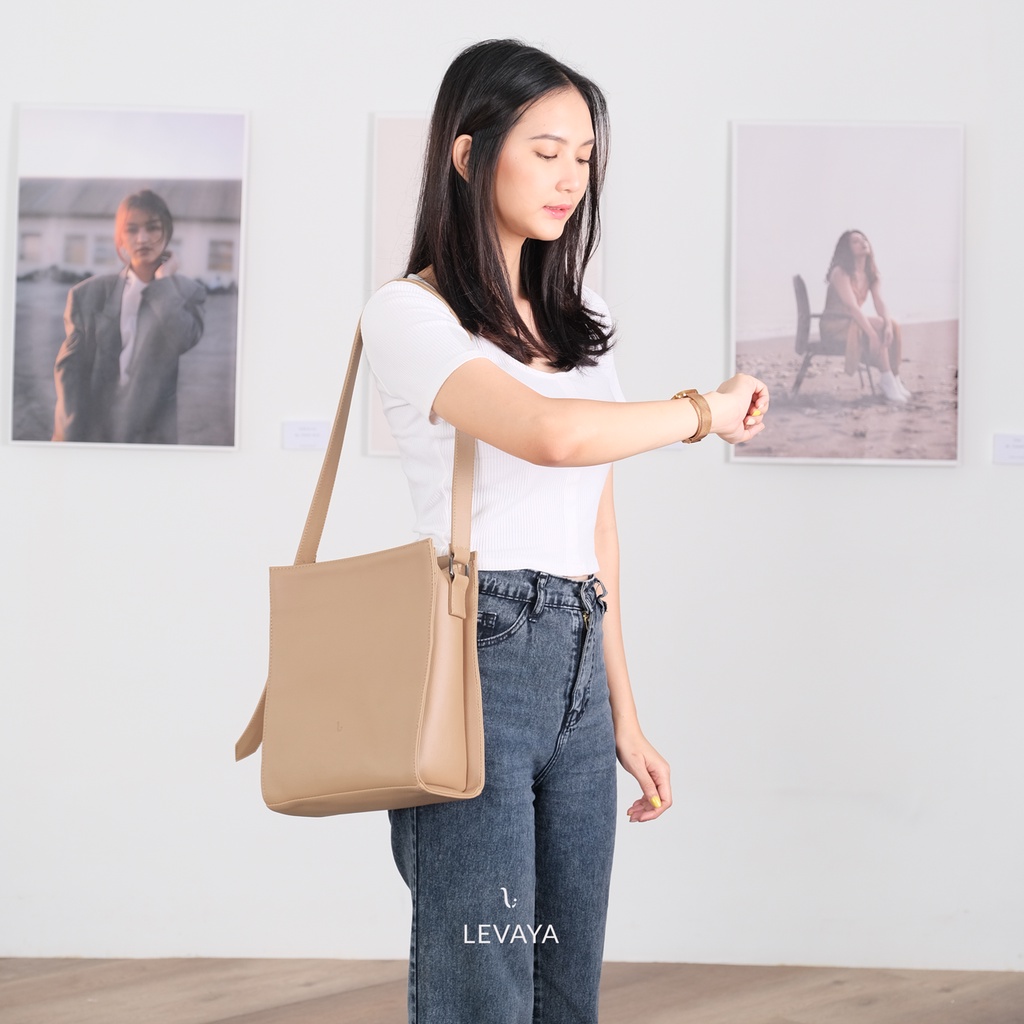 LEVAYA Lasya Bag - Beige - Tas Wanita