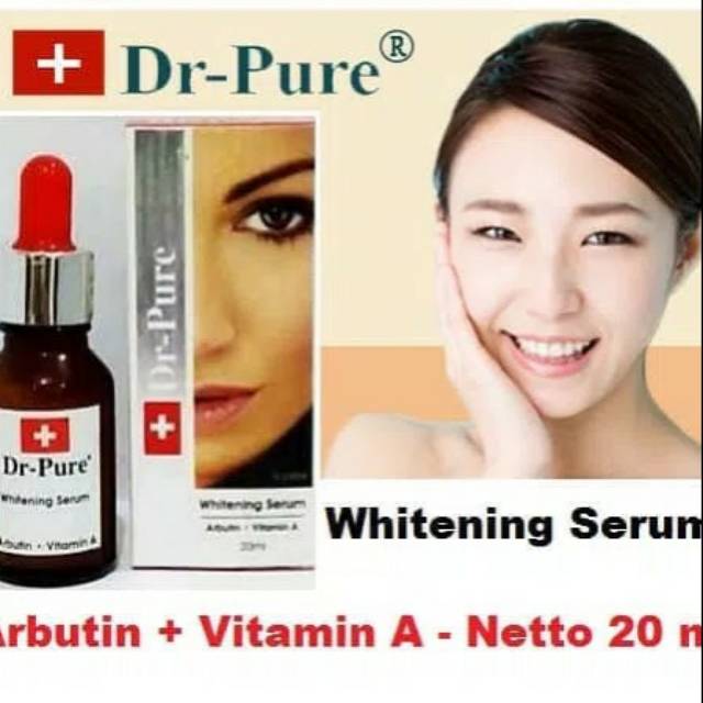 SERUM DR PURE WHITENING ARBUTIN +VITAMIN A 20 ML