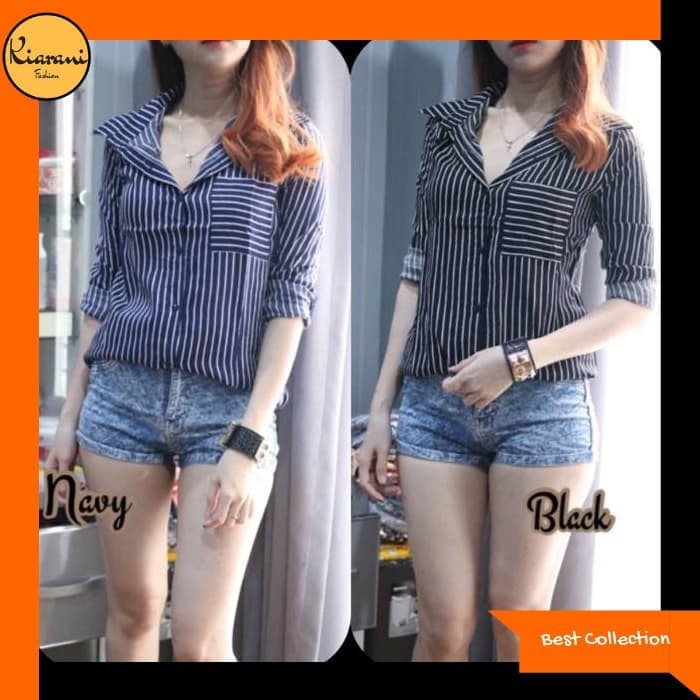 Terlaris Atasan Kemeja Wanita 314 / Baju Kemeja Wanita 314Promo