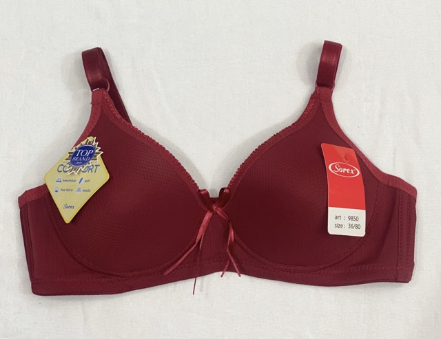 BH | Bra SOREX Extra Comfort 9850 Tanpa Kawat Dan Busa Tipis