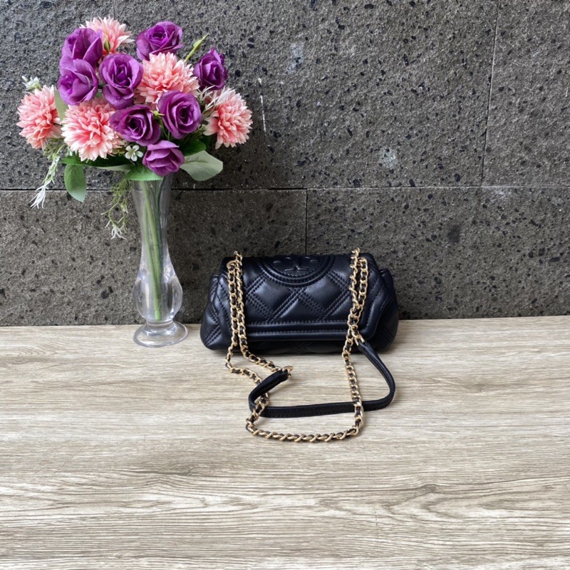 TAS SLINGBAG WANITA TORY BURCH FLEMING SOFT MINI BAG ORIGINAL