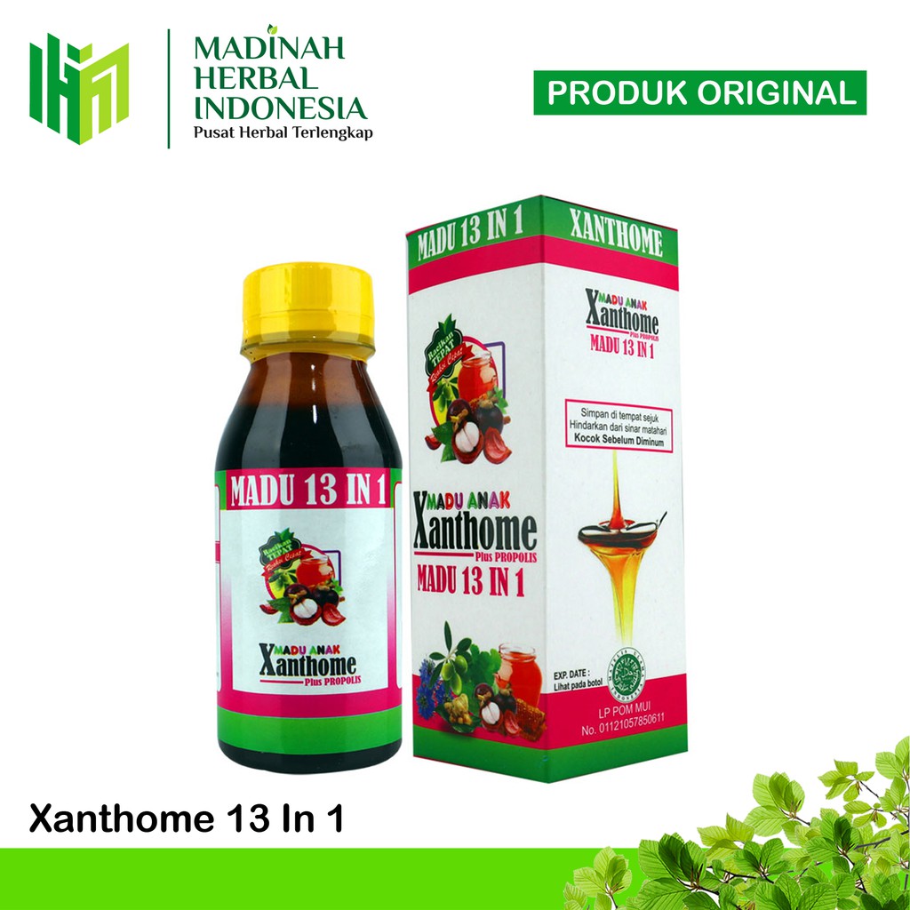 Xanthome Madu Anak 13 In 1 150 G