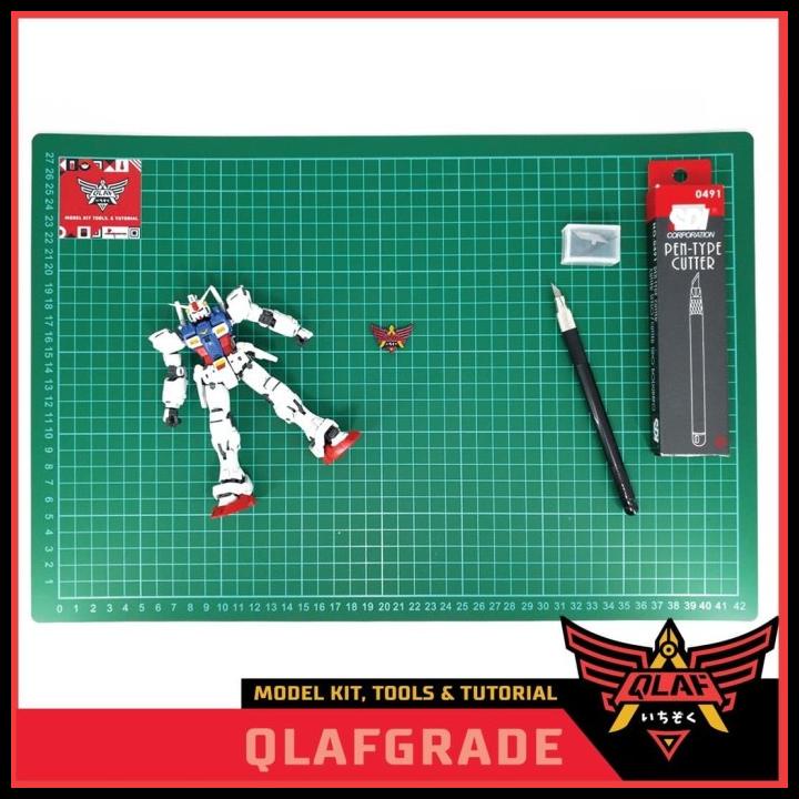 

TERBARUU!! Cutting Mat A3 + Pen Cutter + Alas Potong Gundam Paket Set + Hemat COD