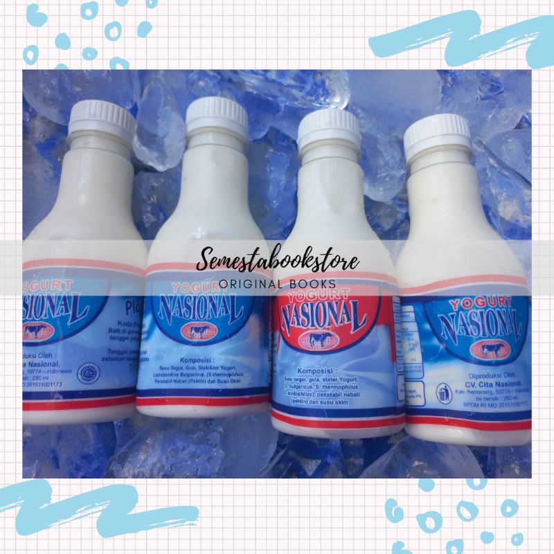 Susu Murni Nasional Youghurt Botol / Cup