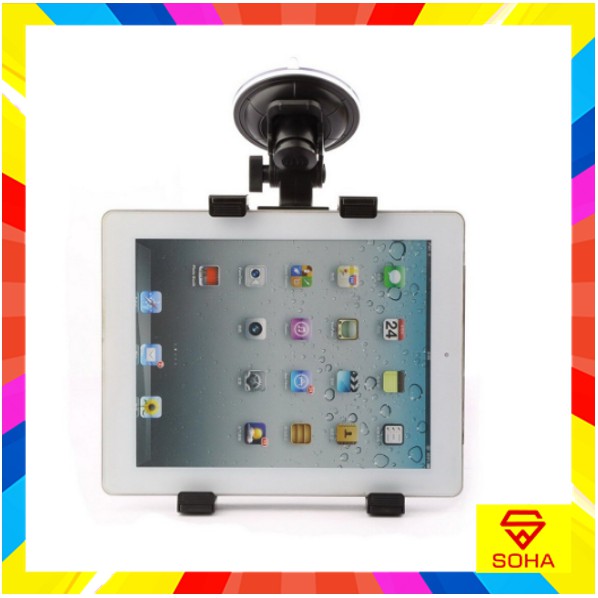 OHA CHT-015 Car Holder Mobil Buat Kaca Depan Mobil Tablet 7 Inch - 10 Inch Ipad Stabil Aman