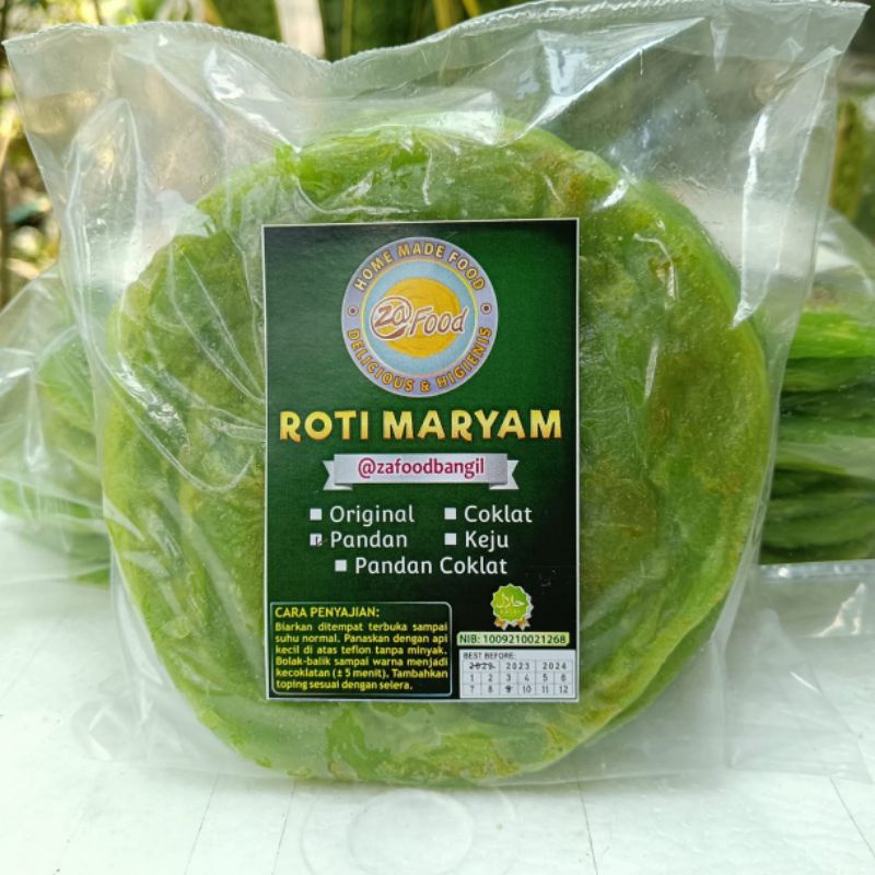 

ROTI MARYAM PANDAN