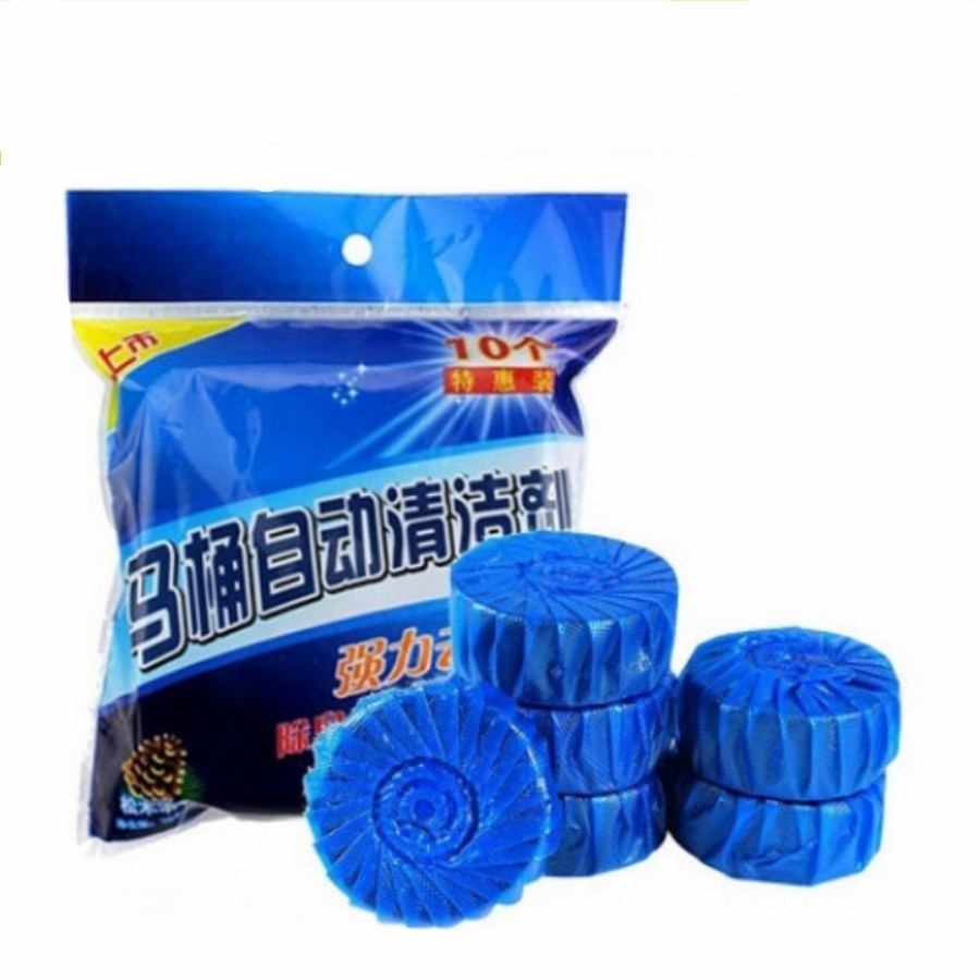 KLOSET CLEANER / TABLET BIRU PEMBERSIH KLOSET CLOSET TOILET WC 50GR SIBIRU PENYEGAR WC