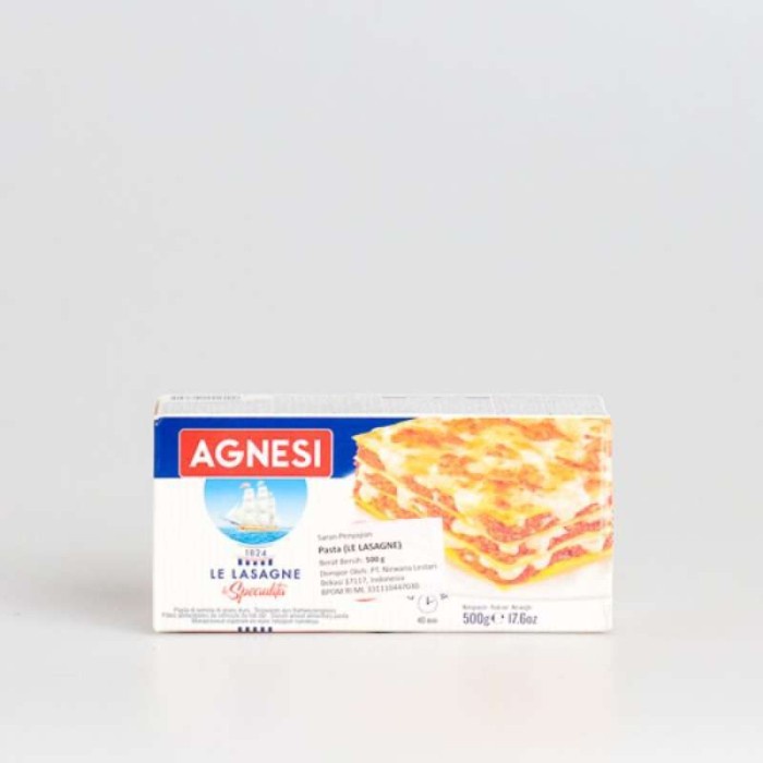 

Agnesi lasagne 500gr box