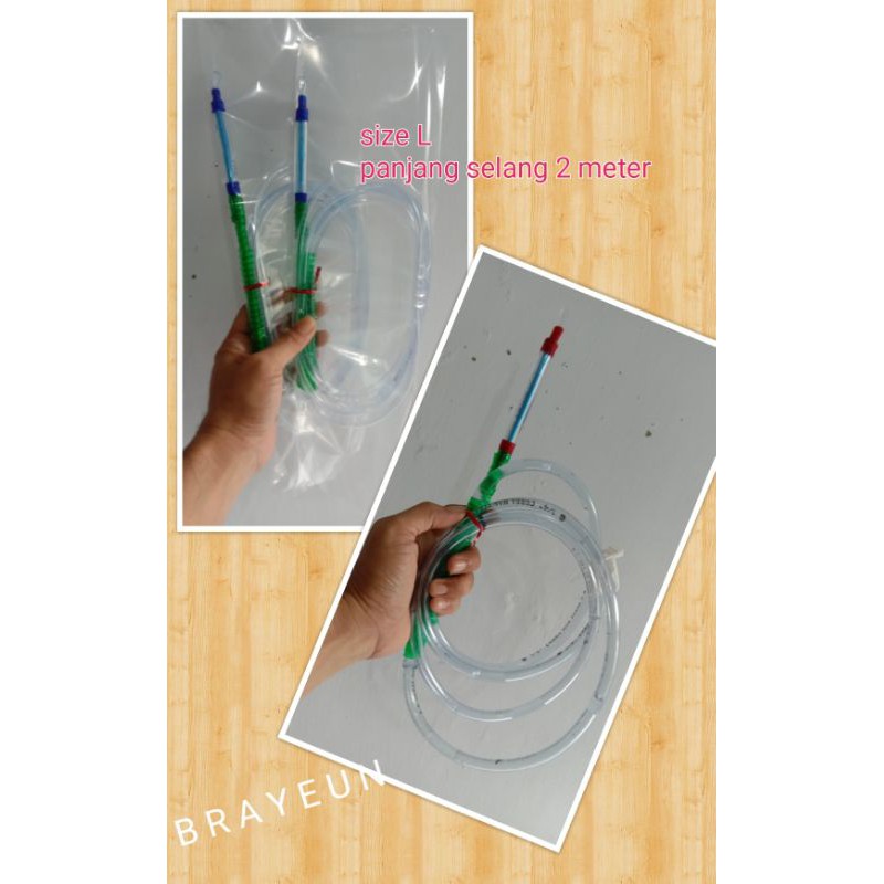 Alat sifon sipon siphon Aquarium ikan Giant arwana pembersih kotoran pada dasar solitare